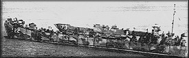 LST loaded with LCI and ammunition in the Philippines...