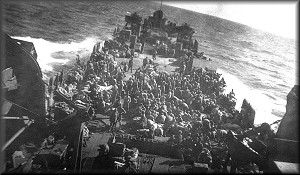 Transporting Japanese prisoners... Transporting Japanese prisoners...
