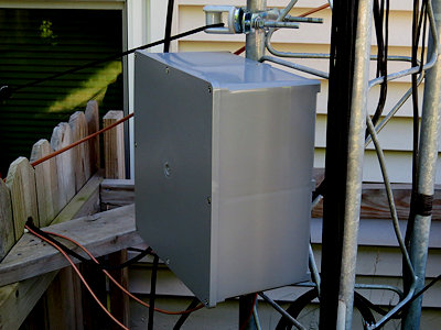 Junction Box for Rotor, 2-mtr, and HF Cables Junction Box for Rotor, 2-mtr, and HF Cables
